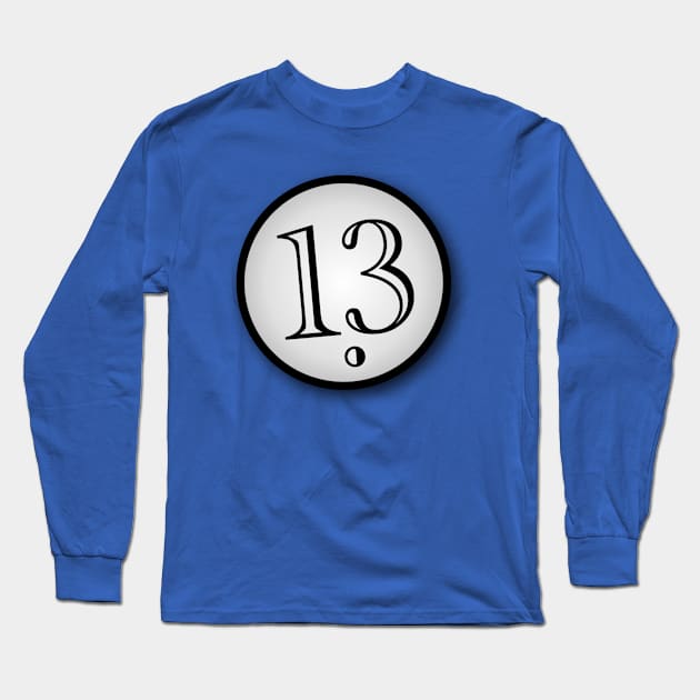 Thirteen Long Sleeve T-Shirt by C E Richards